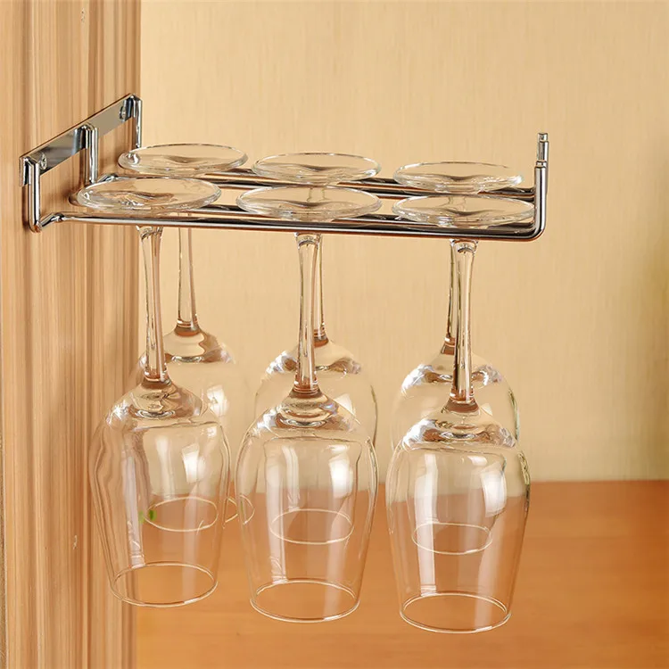 Buy Free shipping Hanging Wine Glass Rack Stainless