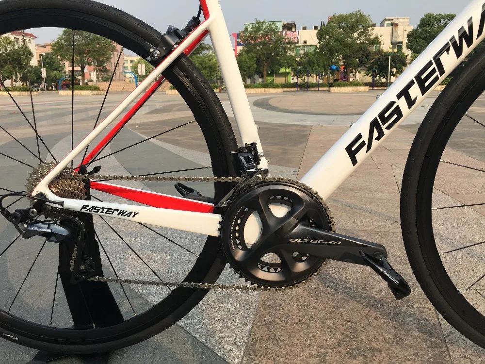 Top 700C carbon Road Complete Bike 22 Speed 105 5800 Groupset TAIWAN brand light blue sky FASTERWAY CLASSIC D brake 49/52/54/56/58 88 Top 700C carbon Road Complete Bike 22 Speed 105 5800 Groupset TAIWAN brand light blue sky FASTERWAY CLASSIC D brake 49/52/54/56/58 88