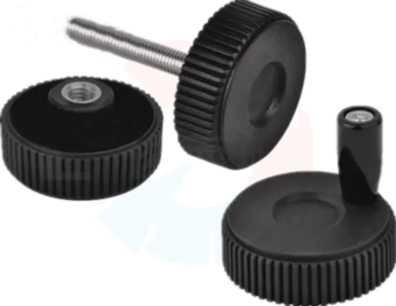 

1Pcs M8 Stainless steel Large Diameter 40mm OD Ditch surface Knob Round head Hand Screws Netting Grip handle bolt 50mm-100mm L