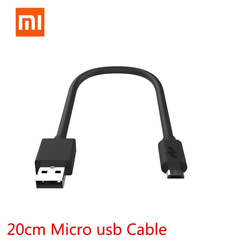 Оригинальный короткий micro usb кабель Xiaomi зарядный для синхронизации данных mi