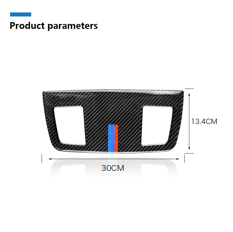 BMW E90 3 Series Accessories Car Interior Carbon Fiber Dashboard Air Conditioning Outlet Vent Cover Trim Decoration (9)