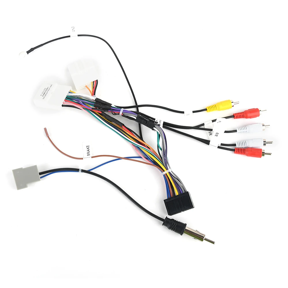 Продажа Dasaita DYX028 1 автомобильный DVD аудио провод Жгут адаптер для Nissan Qashqai 2008 2012 поддержка заводской камеры Bose усилитель