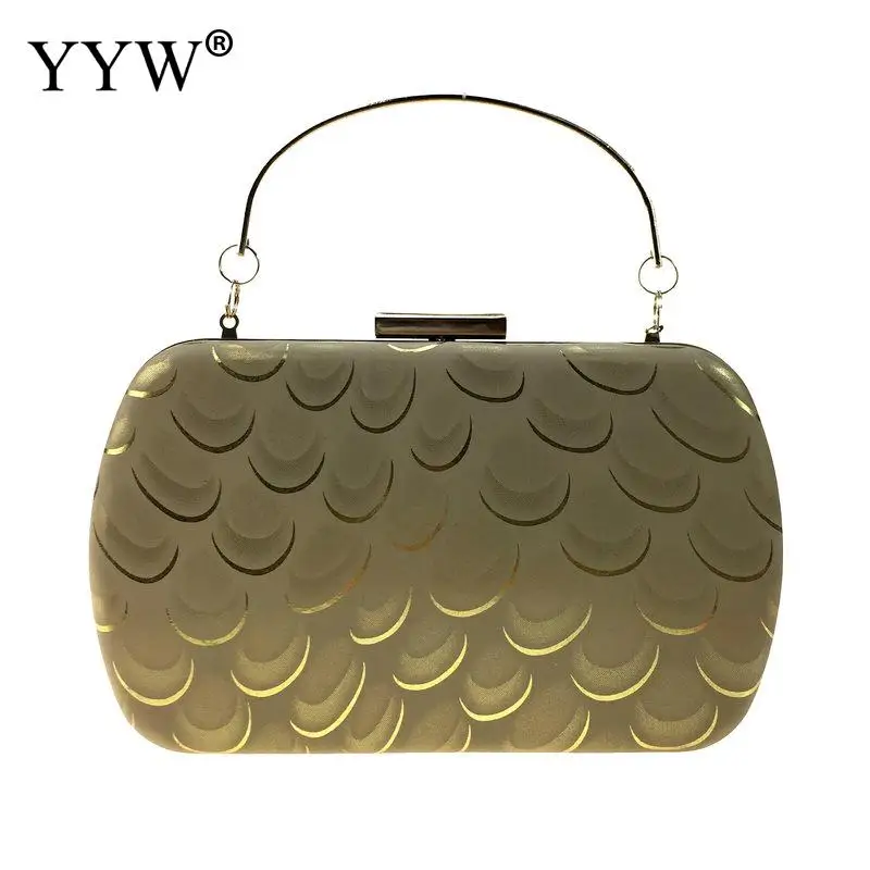 

Gold Sliver Clutch Bags For Women 2019 Fashion Metal Handle Designer Hand Bags Handbags With Chain Shoulder Crossbody Bag Ladies