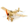 Micro Balsawood Airplane Kit Fokker-E Aircraft Model 420mm Wingspan Electric Remote Control Aeroplane for Indoor Park Fly K8 1