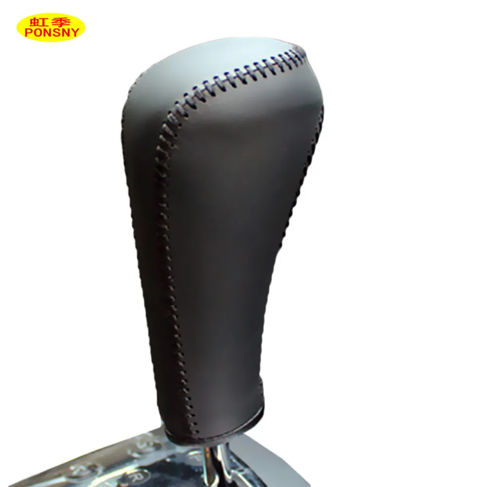 Чехол накладка из натуральной кожи для PEUGEOT 307 2004 2010 сшитый вручную|steering cover
