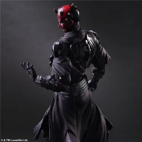 PlayArts KAI Star Wars Дарт Мол ПВХ фигурка Коллекционная модель игрушки 28 см KT1866