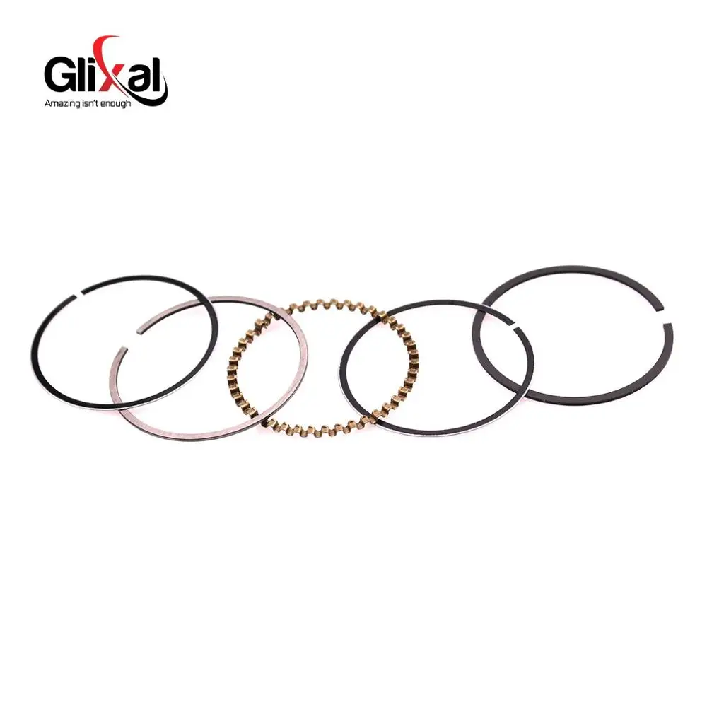 Поршневой комплект Glixal GY6 для мопеда 49cc 50cc 139QMB 139QMA 39 мм кольцо резервуара ROKETA JALON