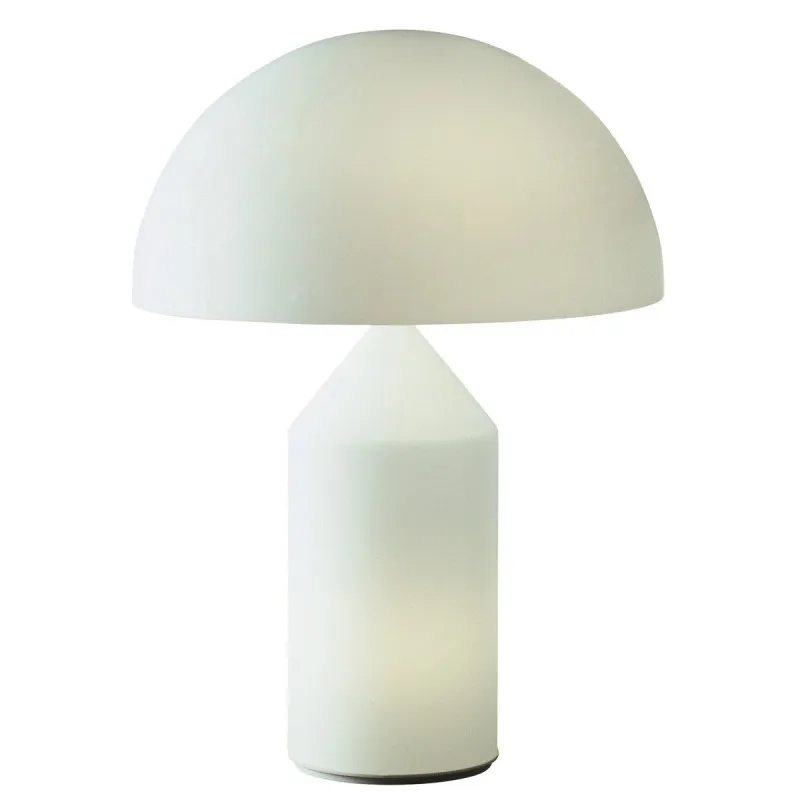 Buy Mushroom Style Table Lamp White Glass Desk Lights For Bedside Bedroom