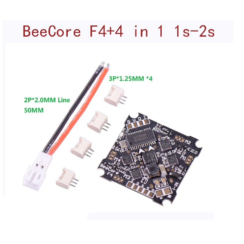 

New BeeCore F4 OSD Built in 4in1 10A ESC Flight Control support DSHOT Oneshot125 Multishot PWM for FPV Racing Drone