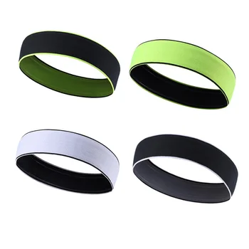 

Drop Ship 4 Colors New Absorbent Sport Sweat Headband Sweatband For Men Yoga Hair Bands Head Sweat Bands Sports Safety