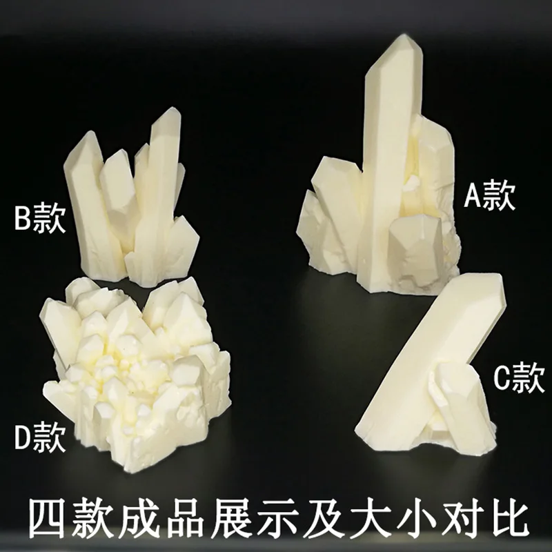 Силикагель 3D силиконовая форма для отделки силиконовые формы искусство ремесла форма Хрустальная сосулька 4 формы ароматный, в форме косточки формы