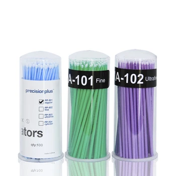 

100Pcs/box Disposable Makeup Brushes Individual Lash Tools Swab Micro brushes Eyelash Extension Tools free shipping