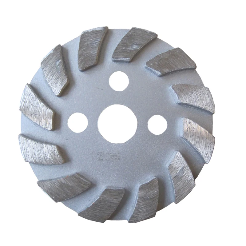 3Pcs 120 4"/100mm Floor Metal Bond Diamond Polishing Pad for Granite