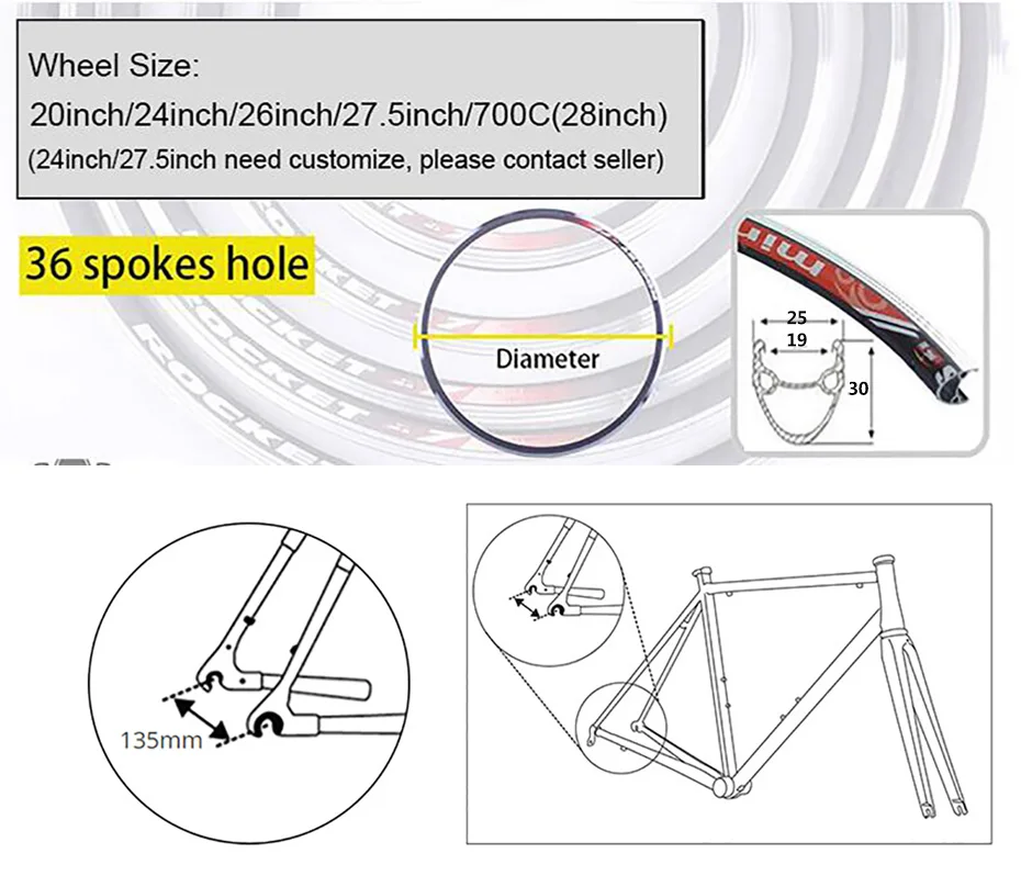 Discount 36V 48V 250W 350W 500W Electric Bike Rear Motor Wheel Electric Bicycle Brushless Hub Motor 26" 700C 28inch Wheel Free Shipping 4