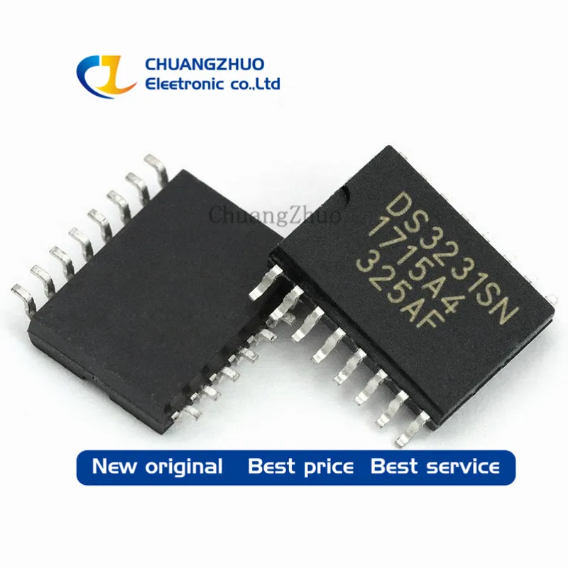 

100PCS Real Time Clock chip DS3231SN DS3231 16-SOIC IC