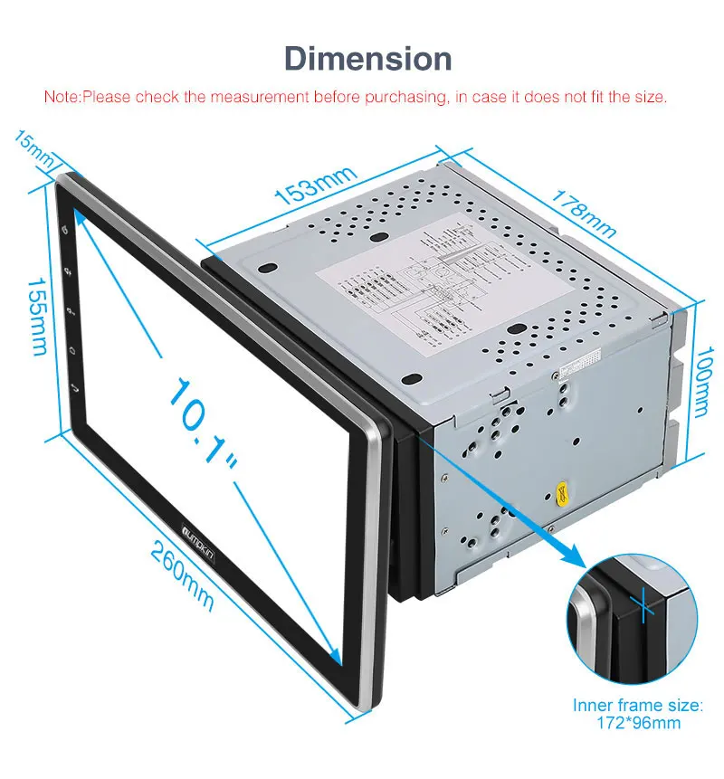 Cheap Pumpkin 2 Din 10.1