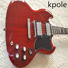 

Factory custom shop custom store Kpole red electric guitar high quality standard sg electric guitar free delivery