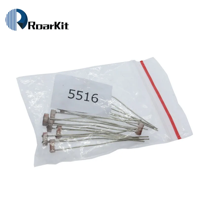 Комплект фоторезистора 5Kindsx10pcs 5506 5516 5528 5537 5539 светильник зависит от резистора LDR