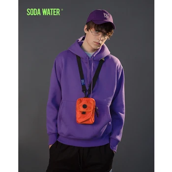

SODAWATER Multicolor Hoodies Men Casual Pullover Streetwear Unisex Sweatshirt Harajuku Hip Hop Swag Male Hooded Clothing 167W17