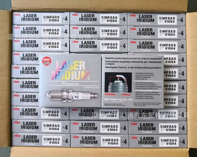 

original NGK Teile Laser Iraurita&Platinum Spark Plugs NGK SIMR8A9 91064 for Hhonda CB300F CBR250R CBR300R CRF250L CRF250R Rebel