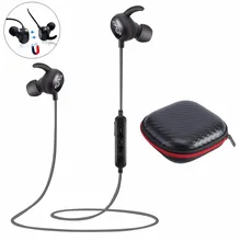 

Sport bluetooth headphones earphone with magnetic connection earbuds,S, V4.1 noise cancelling stereo wireless headset with mic