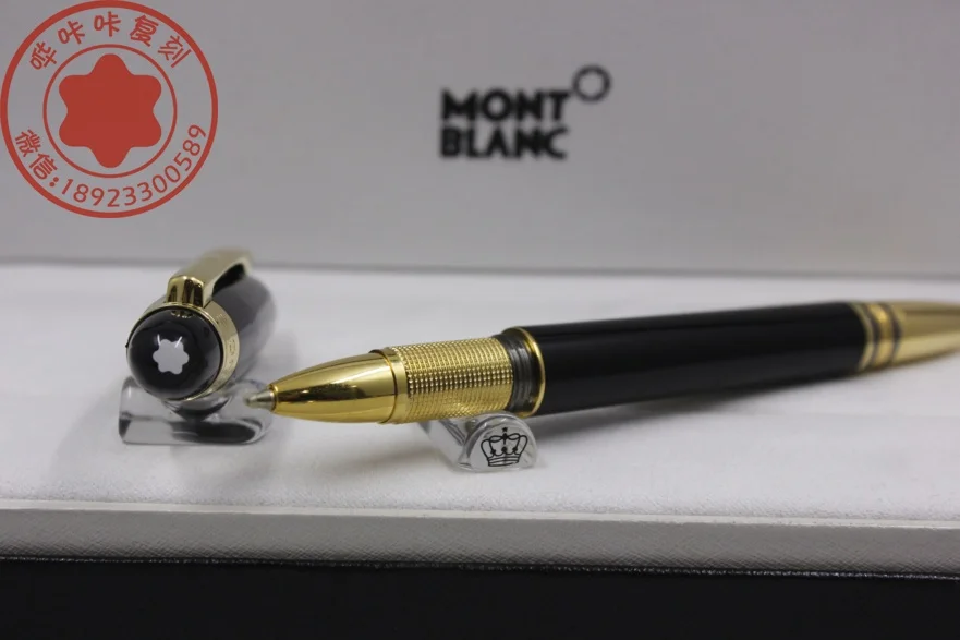 

Wakaka Pen Gold Resin Roller pen Ballpoint Pen 105655 105654