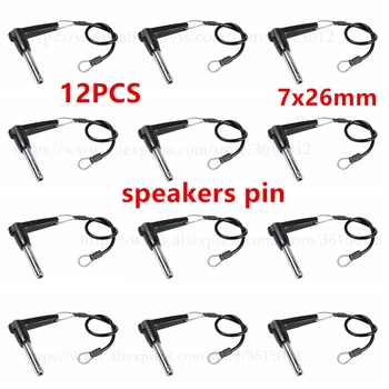

Professional 12pcs/lot 7x26 mm speakers pin for line array speakers in audio and dj speakers