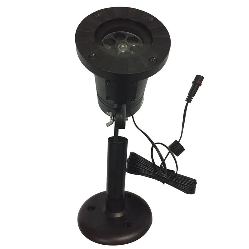 Водонепроницаемый Снежинка проектор 12 Плёнки рождественских огни проекция Дистанционное управление лазерный проектор Рождество Аксессуары для дома
