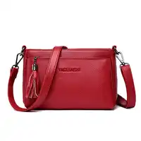 Leather Tassels Designer Crossbody Bags For Women 2018 Messenger Bags Handbags Women Famous Brands Small Shoulder Bag Sac A Main