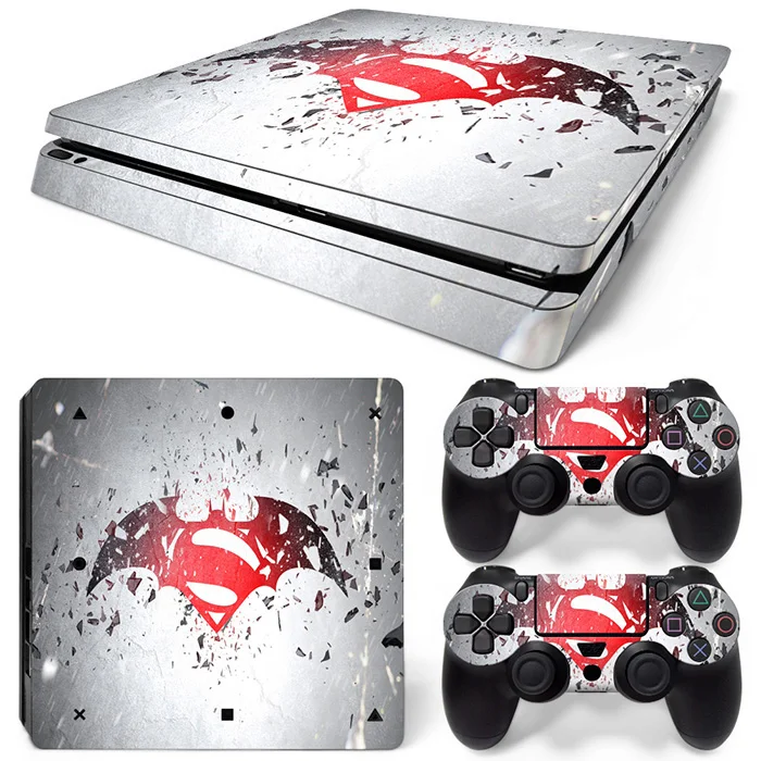 

Spider Stickers Vinyl Skin Decals Cover For Sony PS4 Slim Game Controllers Console