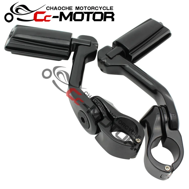 

Highway Foot Pegs Long Mounts Crash Engine Guard Bar For Harley XL883/1200 X48 72 Softail Springer