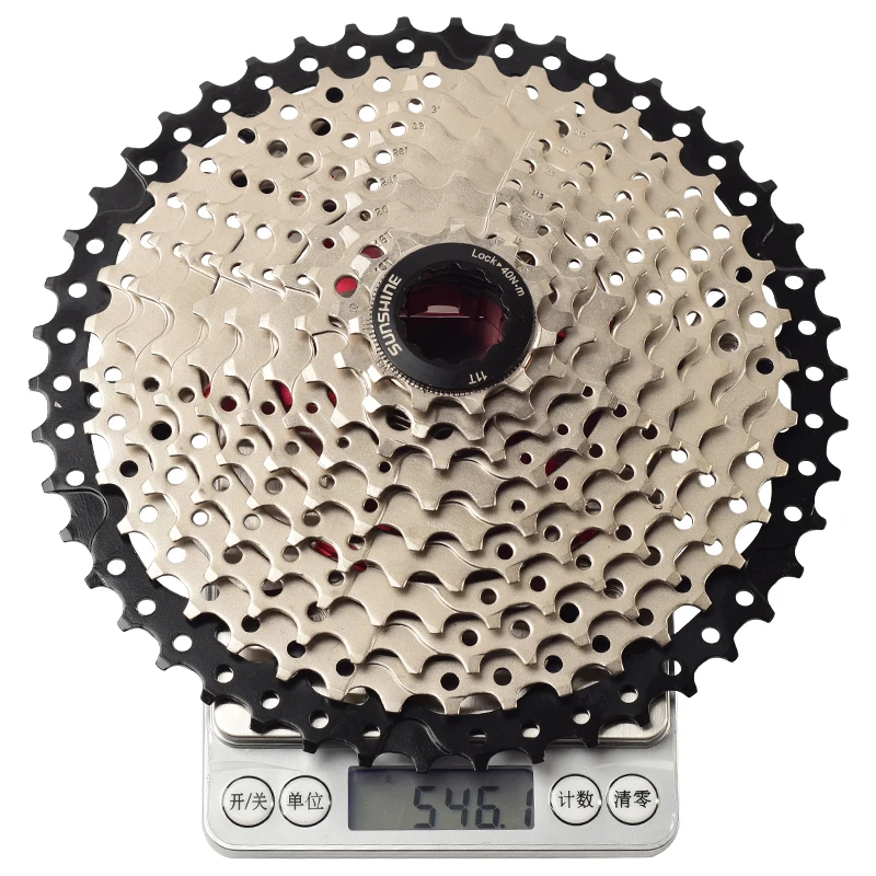 

SUNSHINE MTB Bike Freewheel10S 11-32 36 40 42 46 50T MTB Mountain Bike Flywheel 10 30Speed Sprocket For Shimano Sram
