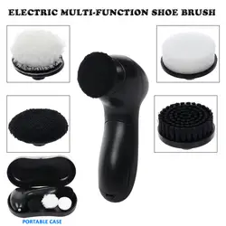 Высокое качество Портативный 3-в-1 электрический обувной щеткой диван Автокресло кожаные туфли очистки и обслуживания блеск для