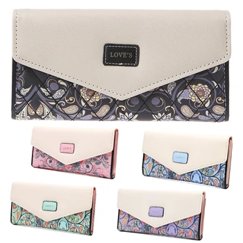 

THINKTHENDO Fashion Women Lady PU Leather Clutch Envelope Wallet Long Card Holder Case Purse Handbag