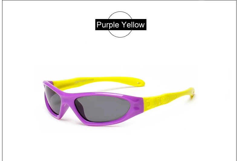 Ralferty Мальчики поляризованные солнцезащитные очки для девочек гибкие TAC рамки солнцезащитные очки безопасности Открытый очки солнцезащитные очки ребенок очки 873