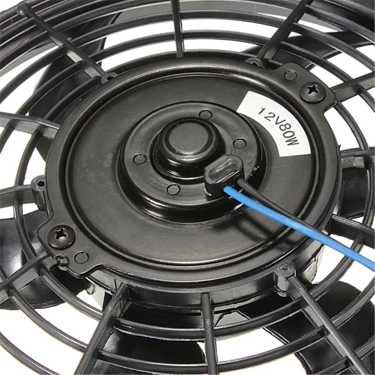 Ceny 9 cali 10 cali 12 cali 12V 80W grzejnik elektryczny Intercooler chłodnica silnika chłodnica oleju wentylator Push Pull dla uniwersalnego samochodu