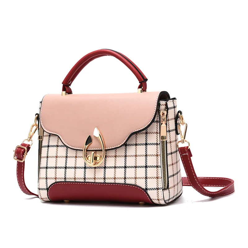 Роскошные сумки, женские сумки, дизайнерские женские сумки-мессенджеры, сетчатые сумки на плечо для женщин, сумки с основной ручкой сверху - Цвет: PINK