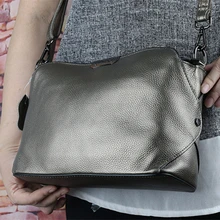 Модная женская сумка-мессенджер из воловьей кожи, сумка через плечо, женские сумки из натуральной кожи, сумка bolsa feminina