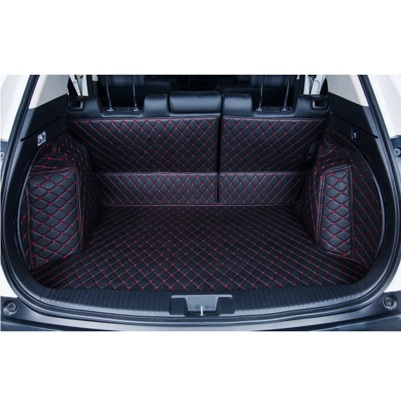 

Kingleeo Car Trunk Mats Customized for honda accord pu leather car cargo liner can do for almost cars black beige brown