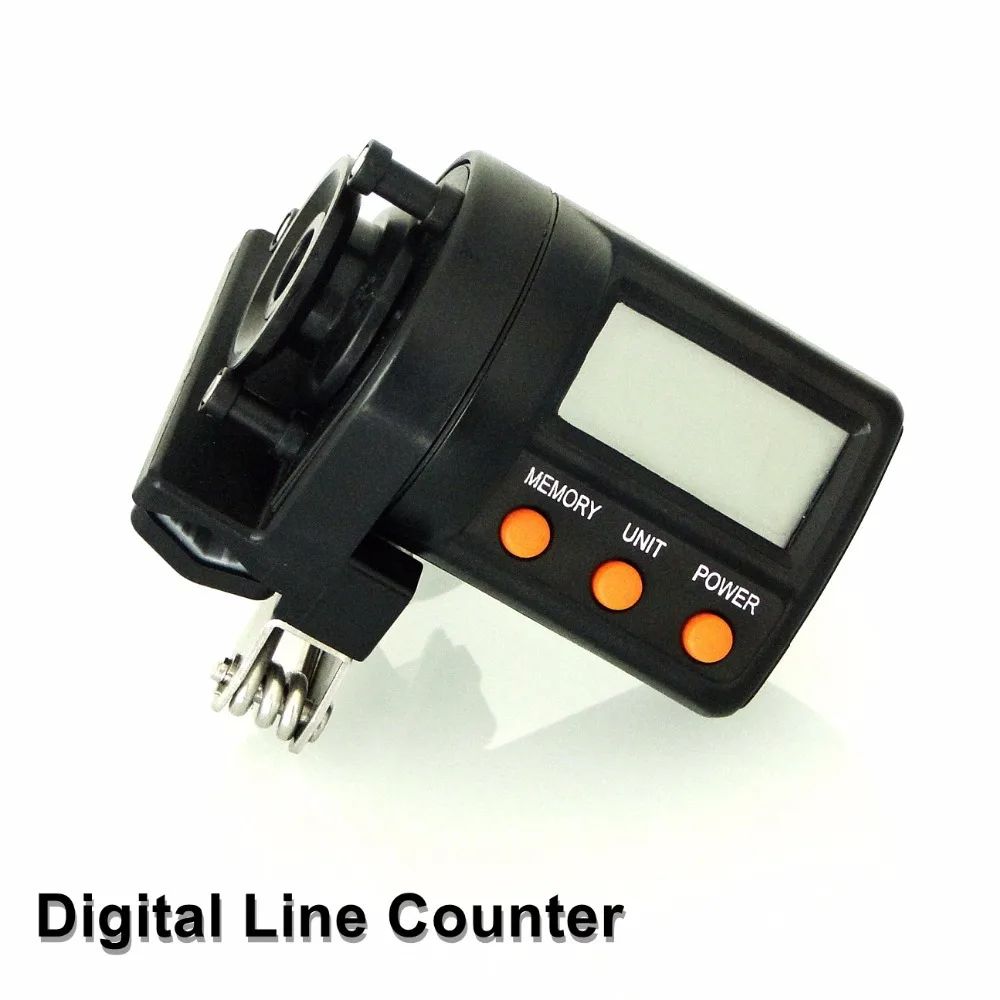 Sea Fishing Reel Counter, Clip-on Fishing Line Counter Fishing Rod Counter Fishing Line Counter Professional Clip-on Rod Fishing Line Counter Depth