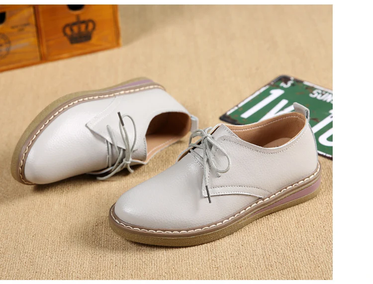 HX 058 (3) Lace-Up Women Shoes Flats
