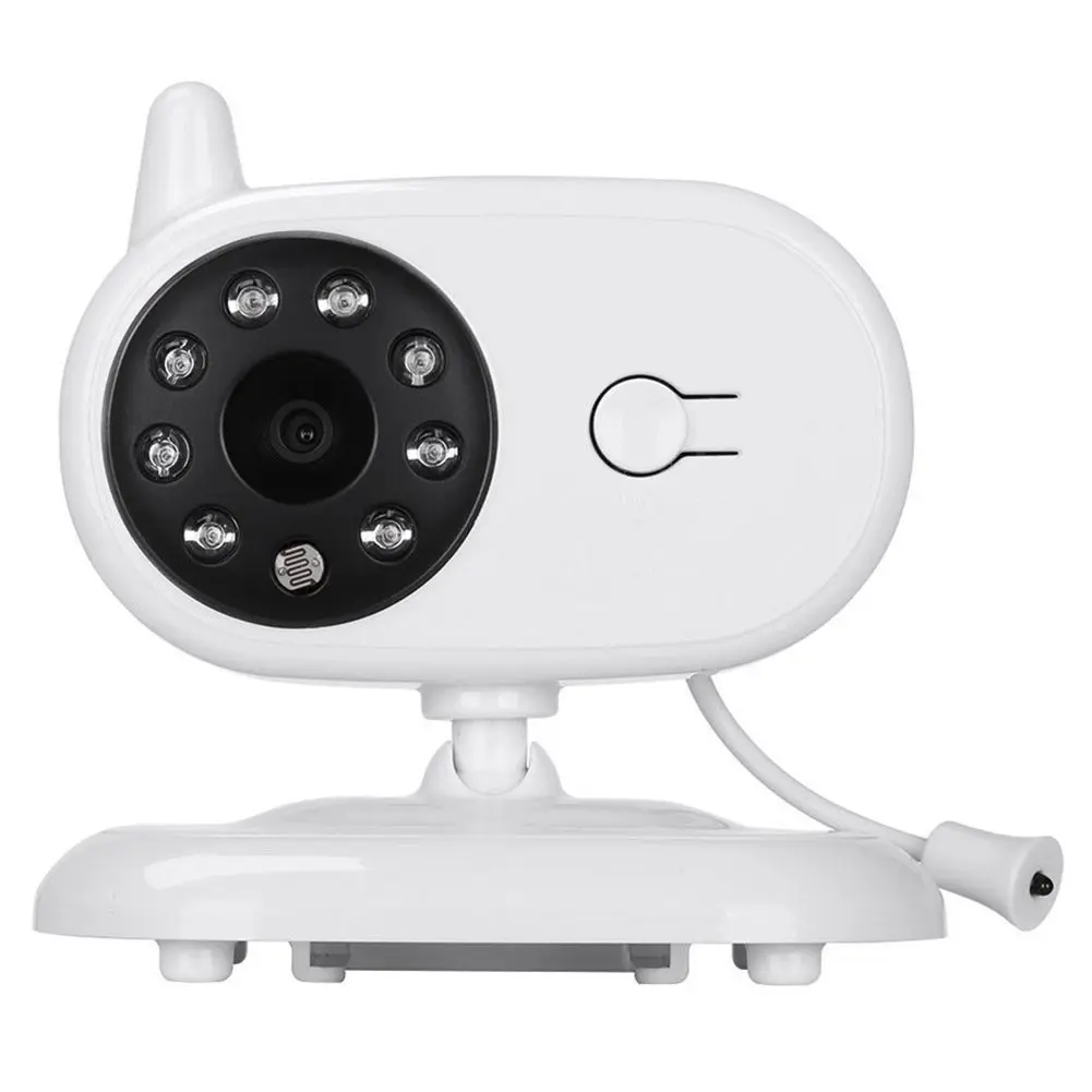 

MOOL Baby Monitor Wireless Video Camera 3.5 inch LCD Digital Screen 2.4 GHz For Signal Transmission, White