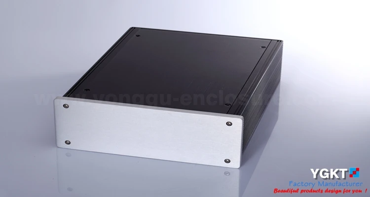 

190*60-250mm(WxH-D) aluminum electronic enclosures amplifier enclosure aluminium box