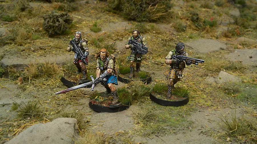 [Loong Way Миниатюрные] винтовки знака бесконечности 0527 45TH HIGHLANDER размеры 32