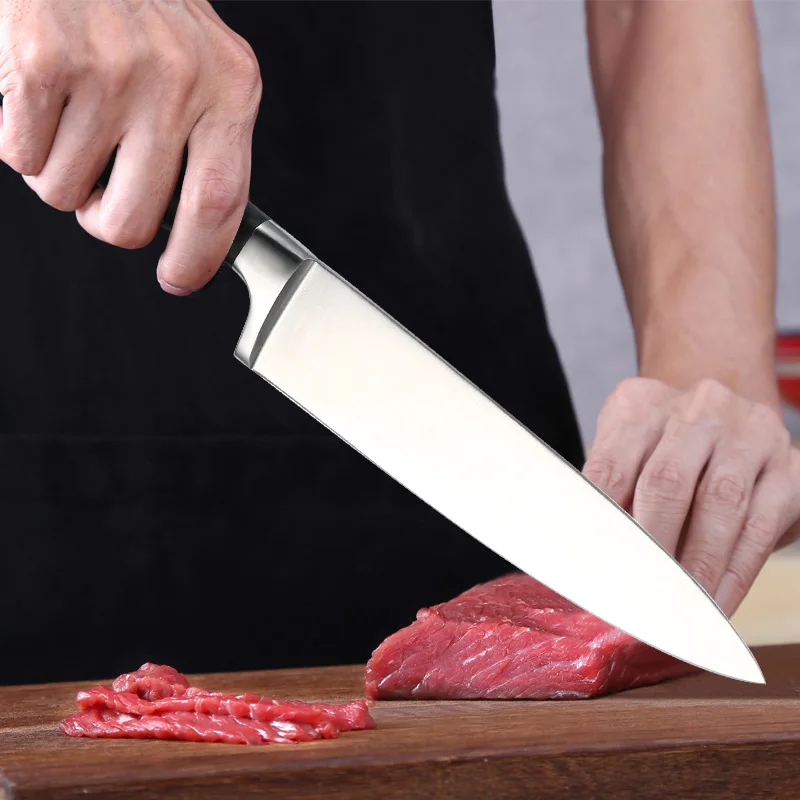

Kitchen Knife Stainless Steel Chef Knife 7cr17/3cr13 High Carbon Blade Comfortable Handle Knives Fish Sushi Cooking Tools