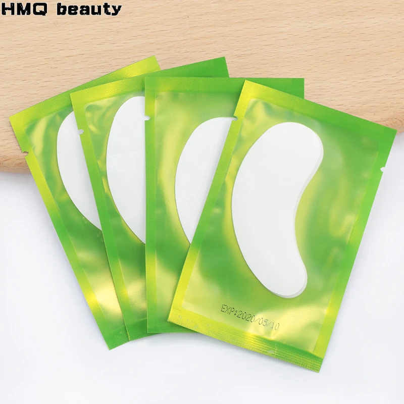 

50/100pairs Eyelash Extension Paper Patches Grafted Eye Stickers Eyelash Under Eye Pads Eye Paper Patches Tips Sticker Wraps