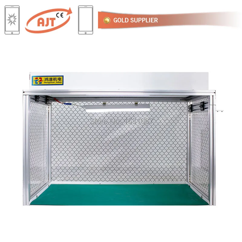 

New Clean room for desk dust free room lcd refurbish mobile phone repair equipment working station bench with antistatic pad mat