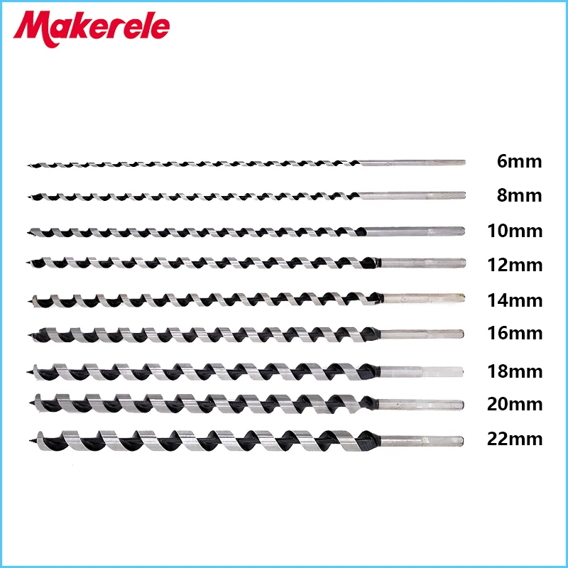 

Best Sale Twist wood Drill Bit For Metal Quality Sarbon Steel Drilling bits Woodworking Tools 8/10/12/14/16/18/20/22/25*230mm