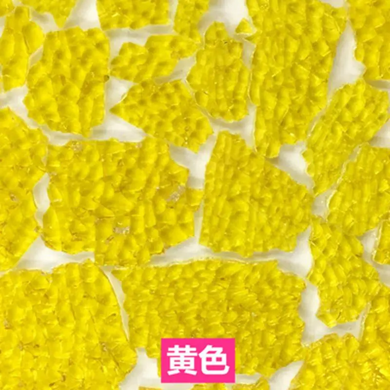 120 г DIY настенные материалы ручной работы для украшения дома DIY креативная разноцветная мозаика с зеркальным стеклом инкрустация плитки ZXY9726 - Цвет: Yellow