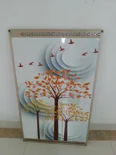 MYP5-10, 5 pçs/lote, T = 2500 w, 60*100 cm, Frete grátis, montagem na parede de cristal, parede quente com imagem, Infravermelho aquecedor, aquecedor de cristal de carbono